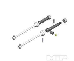 MIP Shiny CVD Kit, Losi Mini-T/B 2.0 Series