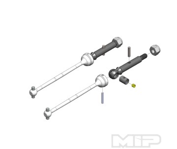 MIP Shiny CVD Kit, Losi Mini-T/B 2.0 Series