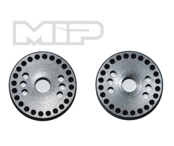 MIP Bypass1 Tapered Hi-Flow Pistons, 24-Hole x Blank, 1/8th Scale (2)