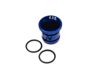 OS Engines 71534466 Carburetor Reducer 6.5mm Blue Aluminum