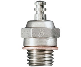OS Engines 71605300 #6 A3 Glow Plug Hot Air