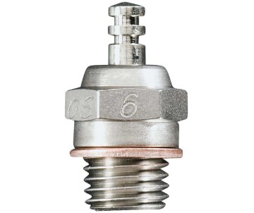 OS Engines 71605300 #6 A3 Glow Plug Hot Air