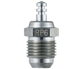 OS Engines 71642060 RP6 Turbo Glow Plug Medium On-Road