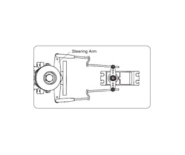 OS Engines 23874500 Steering Arm 21XM