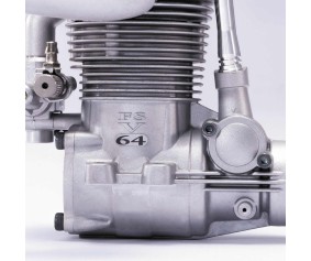 OS Engines 3AY00 O.S. FS-64V (61T2) W/F-4051 SILENCER