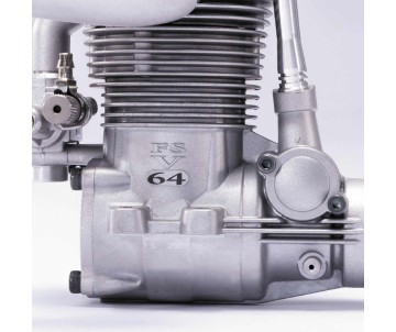 OS Engines 3AY00 O.S. FS-64V (61T2) W/F-4051 SILENCER