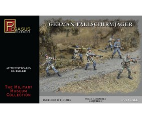 Pegasus Hobbies 1/32 German Fallschirmjager Scale Figure