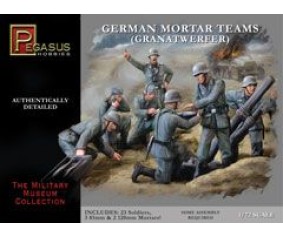 Pegasus Hobbies 1/72 German Mortar set