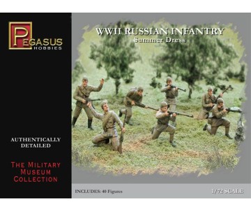 Pegasus Hobbies 1/72 WWII Russian Infantry Summer Dress