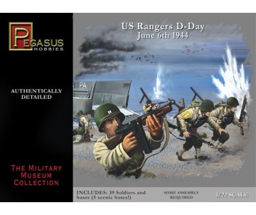 Pegasus Hobbies 1/72 U.S. Rangers D-Day June 6th, 1944