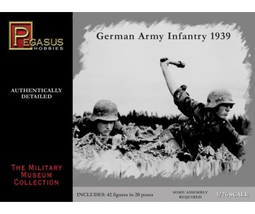 Pegasus Hobbies 1/76 German Army Infantry 1939 (1/76th)