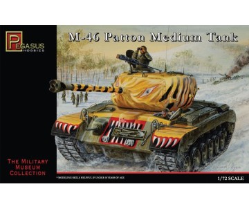 Pegasus Hobbies 1/72 M-46 Patton Medium Tank Korea