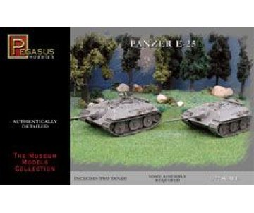 Pegasus Hobbies 1/72 German E-25 Tanks (2)