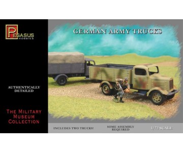 Pegasus Hobbies 1/72 German Army Trucks (2)