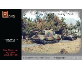 Pegasus Hobbies 1/72 German Tiger II Tanks (2)
