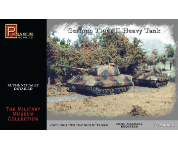 Pegasus Hobbies 1/72 German Tiger II Tanks (2)