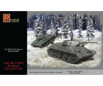 Pegasus Hobbies 1/72 Russian T-34/76 Tanks (2)