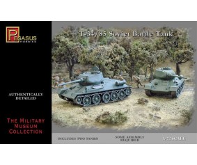Pegasus Hobbies 1/72 T-34/85 Battle Tanks (2)