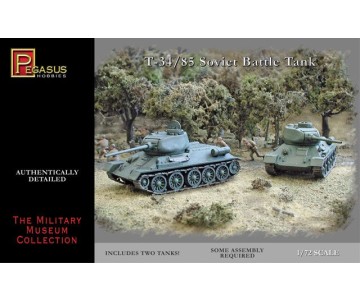Pegasus Hobbies 1/72 T-34/85 Battle Tanks (2)
