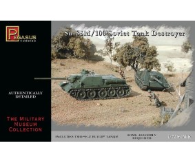 Pegasus Hobbies 1/72 Russian Su-85M/100 Assault Gun (2)