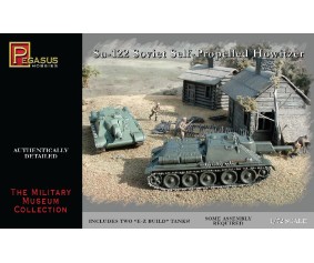 Pegasus Hobbies 1/72 Russian Su-122 Assault Gun (2)