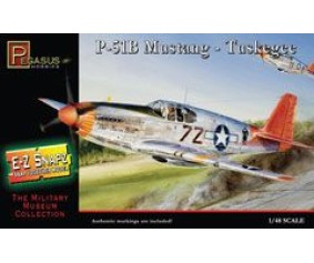 Pegasus Hobbies 1/48 E-Z Snapz P-51B Mustang Tuskegee