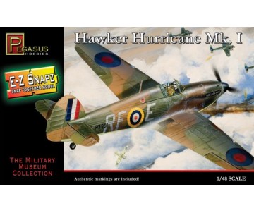 Pegasus Hobbies 1/48 E-Z Snapz Hawker Hurricane Mark 1