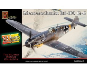 Pegasus Hobbies 1/48 E-Z Snapz Messerschmitt Bf-109G6