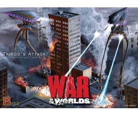 Pegasus Hobbies 1/350 Tripods Attack Diorama Science Fiction Kit