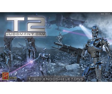 Pegasus Hobbies 1/32 Terminator 2 T-800 Endoskeletons Science Fiction Kit