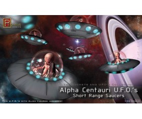Pegasus Hobbies 1/32 Alpha Centauri U.F.O.'s Kit