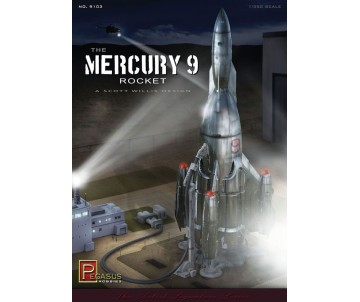 Pegasus Hobbies 1/350 Mercury 9 Kit