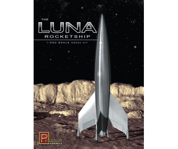 Pegasus Hobbies 1/350 Luna Rocketship Kit