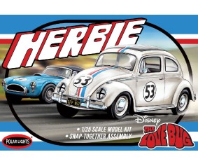 Polar Lights 1/25 Herbie Volkswagon Beetle Model Kit - Level 2