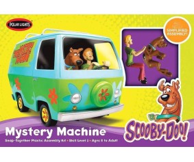 Polar Lights ScoobyDoo Mystery Machine Molded in Turquoise 1/25 Model Kit (Level 1)