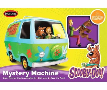 Polar Lights ScoobyDoo Mystery Machine Molded in Turquoise 1/25 Model Kit (Level 1)
