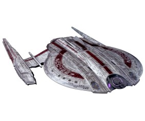 AMT Star Trek Discovery U.S.S. Shenzhou (Snap) 2T 1/2500 Model Kit (Level 2)