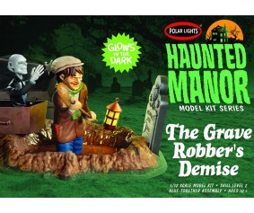 Polar Lights Haunted Manor: The Grave Robber's Demise 1/12 Model Kit (Level 2)