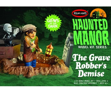 Polar Lights Haunted Manor: The Grave Robber's Demise 1/12 Model Kit (Level 2)