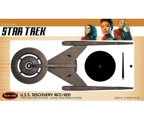 Polar Lights Star Trek Discovery U.S.S. Discovery Prebuilt Display Model 2T 1/2500 (Level 1)