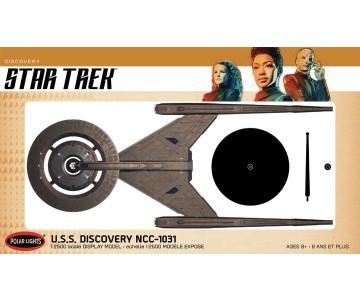 Polar Lights Star Trek Discovery U.S.S. Discovery Prebuilt Display Model 2T 1/2500 (Level 1)