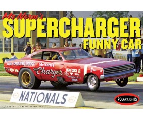 Polar Lights 1969 Dodge Charger Funny Car Mr. Norm 1/25 Model Kit (Level 2)
