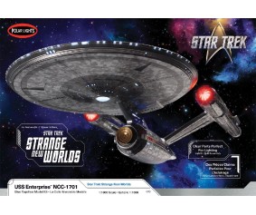 Polar Lights Star Trek Strange New Worlds U.S.S. Enterprise 1/1000 Model Kit (Level 2)
