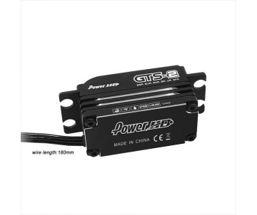 PowerHD GTS-2 High Voltage 4-Pole Brushless Servo 23KG, 0.065 sec @ 8.4V with 180mm lead