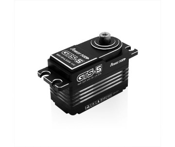 Power HD GTS-5 High Voltage Brushless Servo 50KG 0.08 sec @ 8.4V Support FLYSKY i-BUS2 / Noble NB4 Pro (NOR/SR/SFR) / Futaba (NOR/SR/UR) / Sanawa (NOR/SHR/SSR/SUR/SXR) Power HD GTS-5 High Voltage Brushless Servo 50KG 0.08 sec @ 8.4V Support FLYSKY i-BUS2 / Noble NB4 Pro (NOR/SR/SFR) / Futaba (NOR/SR/UR) / Sanawa (NOR/SHR/SSR/SUR/SXR)