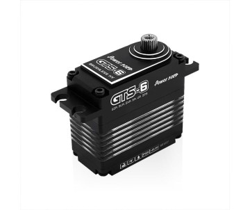 Power HD GTS-6 High Voltage Brushless Servo 60KG 0.07 sec @ 8.4V Support FLYSKY i-BUS2 / Noble NB4 Pro (NOR/SR/SFR) / Futaba (NOR/SR/UR) / Sanawa (NOR/SHR/SSR/SUR/SXR)