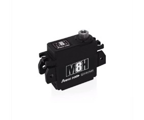 Power HD M8H Low Profile High Voltage Coreless Servo -  8.5KG 0.065 Sec @8.4V, 18.0g Can Be Used in 1/12 Pan Car, RC Plane And Other Models