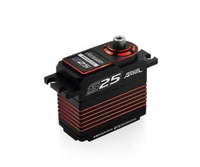 Power HD Storm S25 HV Brushless Digital Servo w/Titanium Gears 30.0KG 0.055sec@8.4V - Red