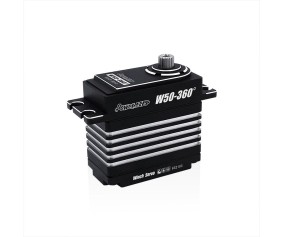 Power HD Winch Servo - HV Coreless - 50.0KG 0.9sec/360 degrees