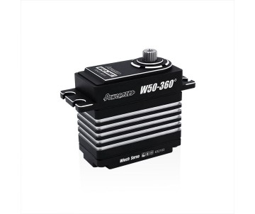 Power HD Winch Servo - HV Coreless - 50.0KG 0.9sec/360 degrees